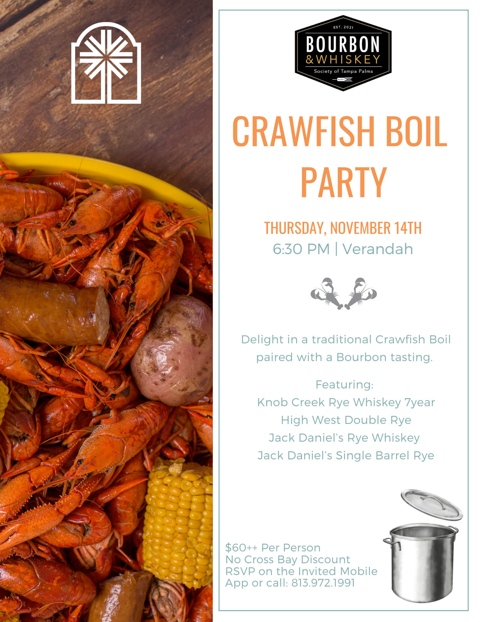 Crawfish Boil Party 14th Nov